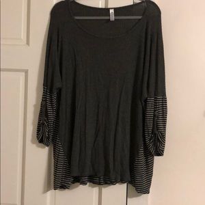 Grey boutique tunic